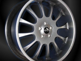 Forged alloy wheel, 12 spoke