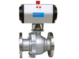 Cast Steel Pneumatic Floating Ball Valve