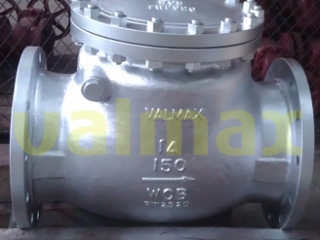 Check Valve, 14 Inch, 150 LB, RF, Bolted Cover, BS 1868
