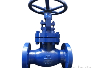 ASTM A217 WC6 Globe Valve, 600LB, DN 100, RF