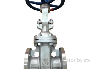 ASTM A351 CF8 Gate Valve, 3 Inch,150LB,Flange End