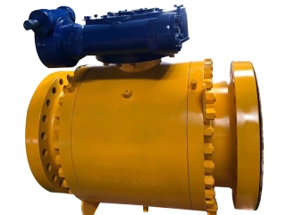 ASME B16.25 Ball Valve,1500Lb Trunnion Mounted, A105N, DN250,Gear Operated